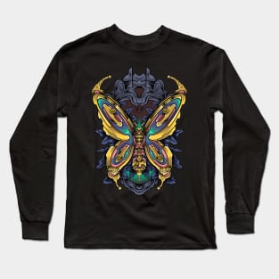 Butterfly Mechanical Robot Long Sleeve T-Shirt